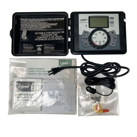 Orbit LightMaster Landscape LED Light Controller 3 zone 18 3W light capacity OB - Picture 2 of 16